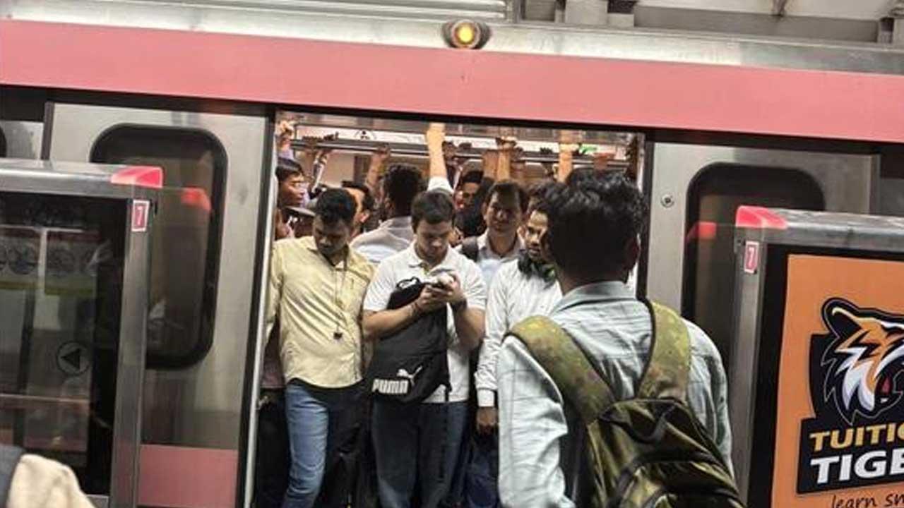 Delhi Metro Pink Line Delays Due to Smoke Service Restored Fast