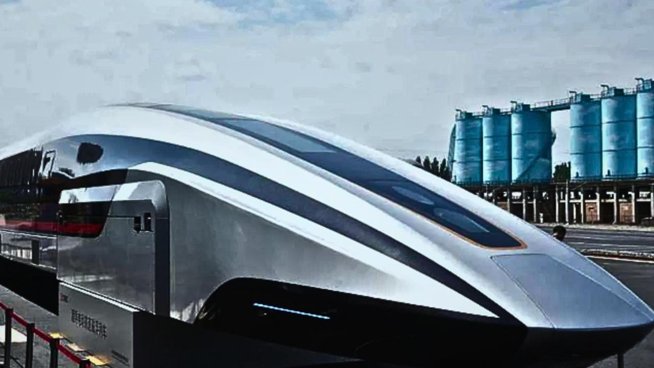China Unveils 600km/h Maglev Train Prototype