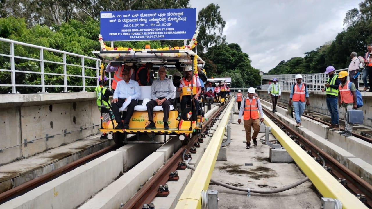 CMRS Clears Bangalore Metro Yellow Line for Launch