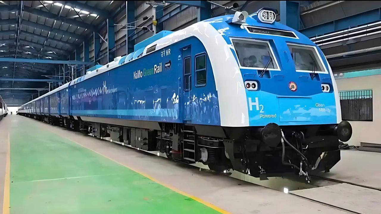 India’s First Hydrogen-Powered Train to Run on Jind-Sonipat Route