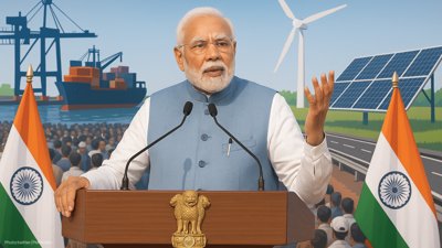 PM Modi Launches ₹34,200 Cr Gujarat Projects for Growth