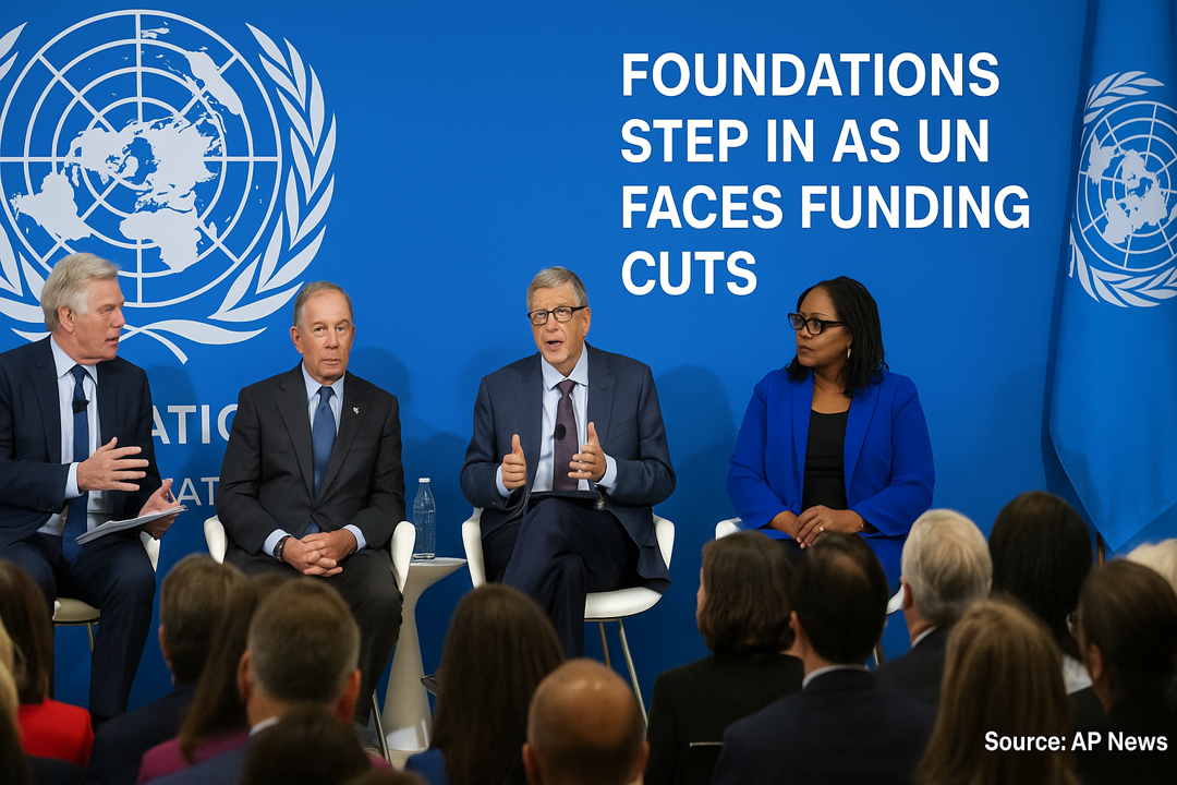Foundations Step In as UN Faces Funding Cuts at UNGA