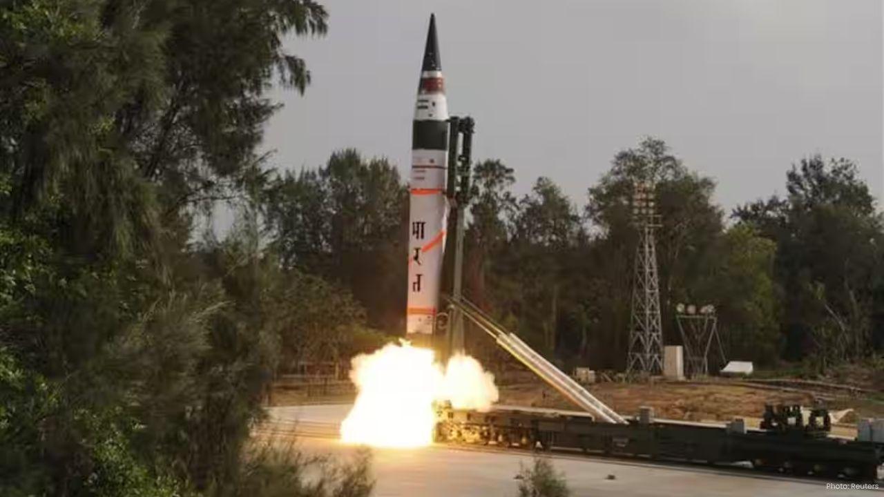 India Successfully Tests Agni-Prime Missile from Rail Launcher India Successfully Tests Agni-Prime Missile from Rail Launcher