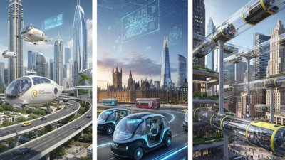 AI Taxis in 2025: Dubai, London & New York Compared