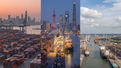 Busiest Ports in 2025: Dubai, Shanghai & Rotterdam Ranked