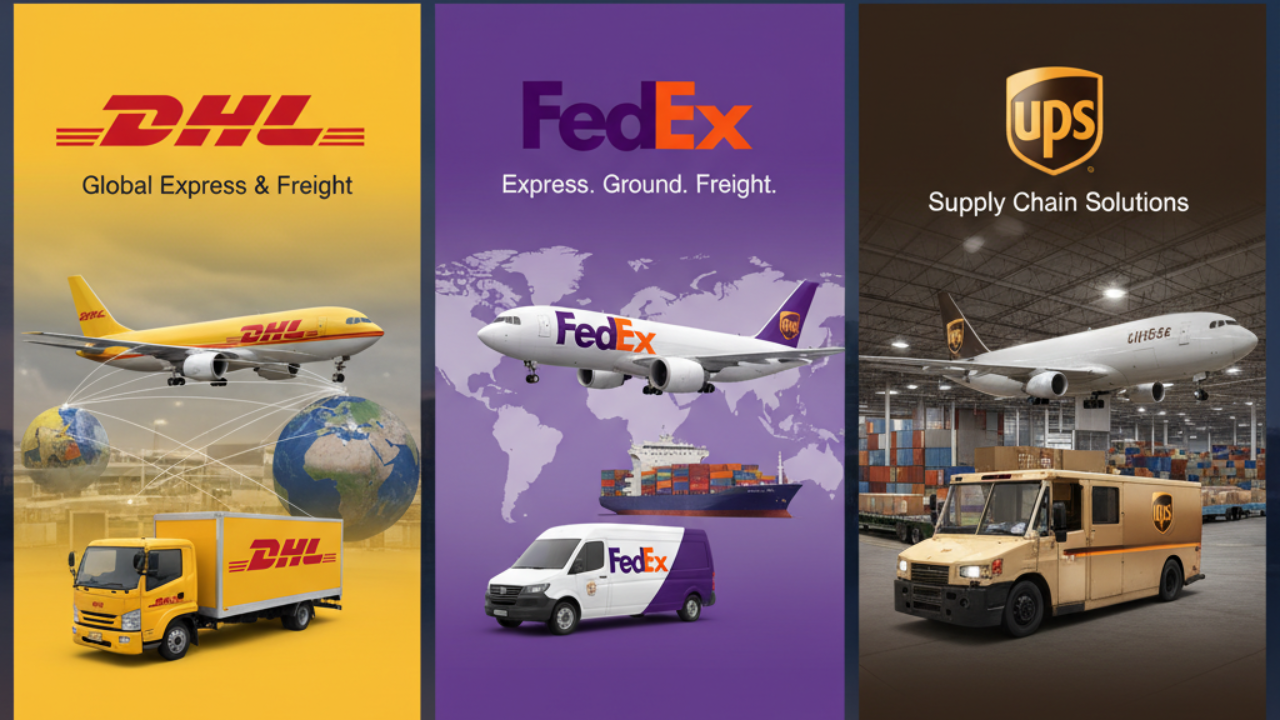 DHL, FedEx & UPS: Global Logistics Leaders Compared