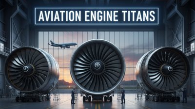 Rolls-Royce, GE & Pratt & Whitney: Aviation Engine Titans