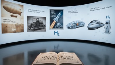 The History of Hydrogen Research in Transport