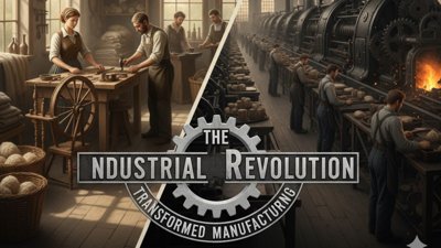 How the Industrial Revolution Transformed Manufacturing
