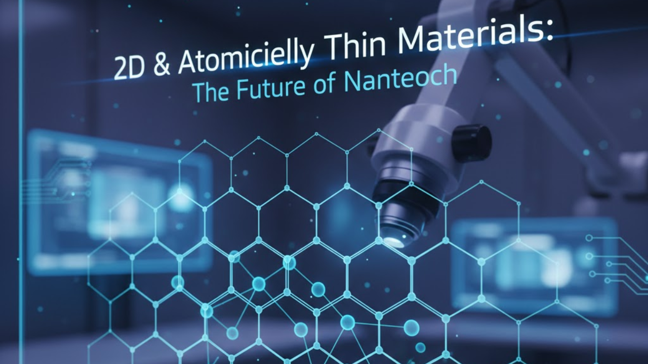 2D & Atomically Thin Materials: The Future of Nanotech