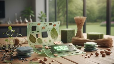 Biodegradable Electronics & Green Materials for Tech