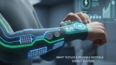 Smart Textiles & Wearable Materials with Energy Systems