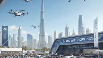 eVTOL & air taxis take flight at Dubai AirShow 2025