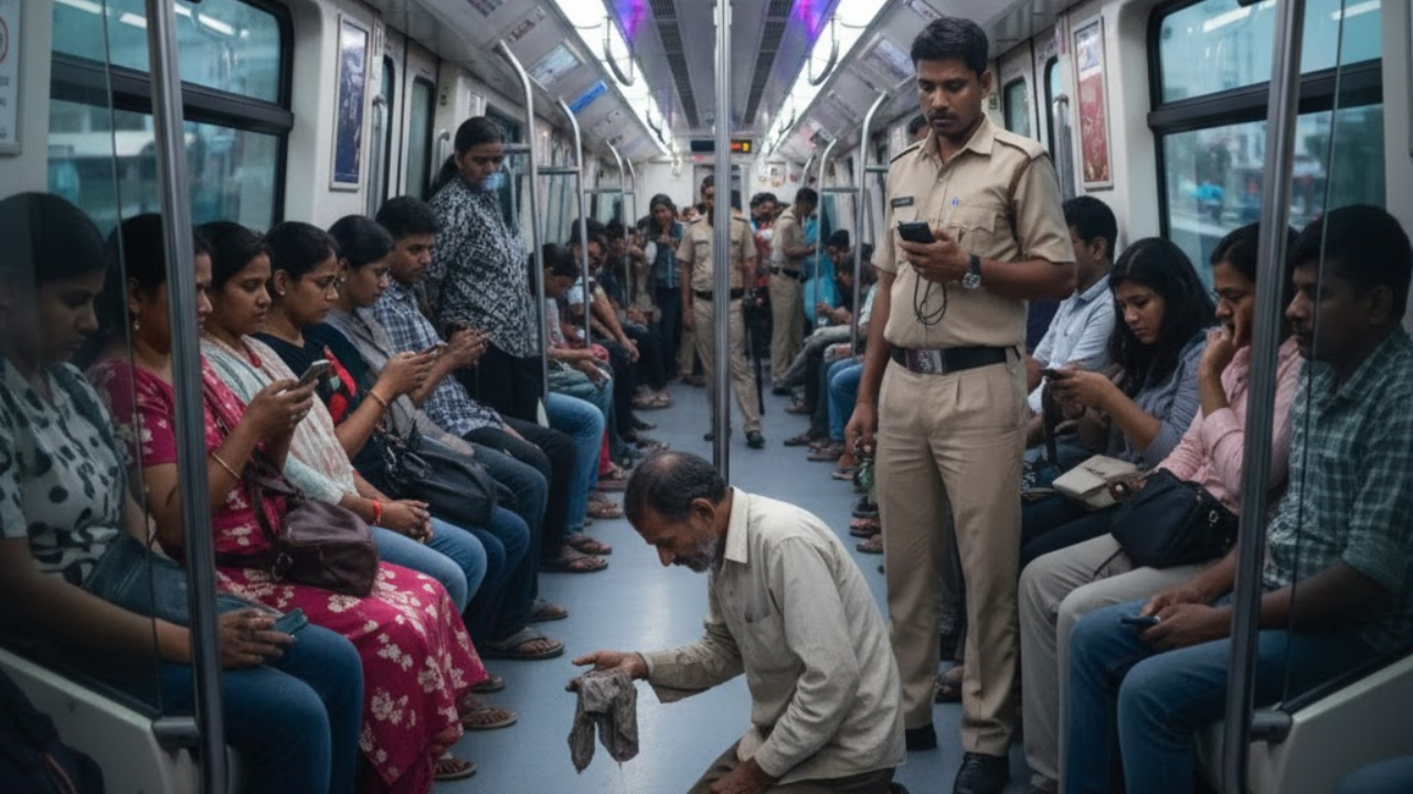 Bengaluru metro begging video sparks security alarm