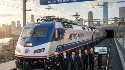 Metro-North orders battery dual-mode locomotives
