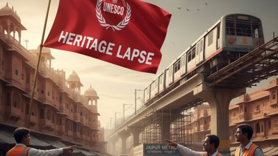 UNESCO flags Jaipur metro extension over heritage lapse