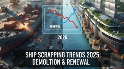 Ship scrapping trends 2025: demolition & renewal