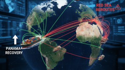 Global Shipping Shifts: Panama Recovery, Red Sea Reroutes