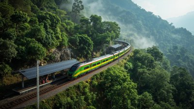 Western Ghats Eco-Rail Project: Balancing Sustainability with India's 6.6% Growth Forecast