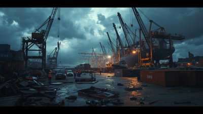 Typhoon Halong's Impact: Rebuilding Izu Islands' Shipping Hubs Post-Landfall