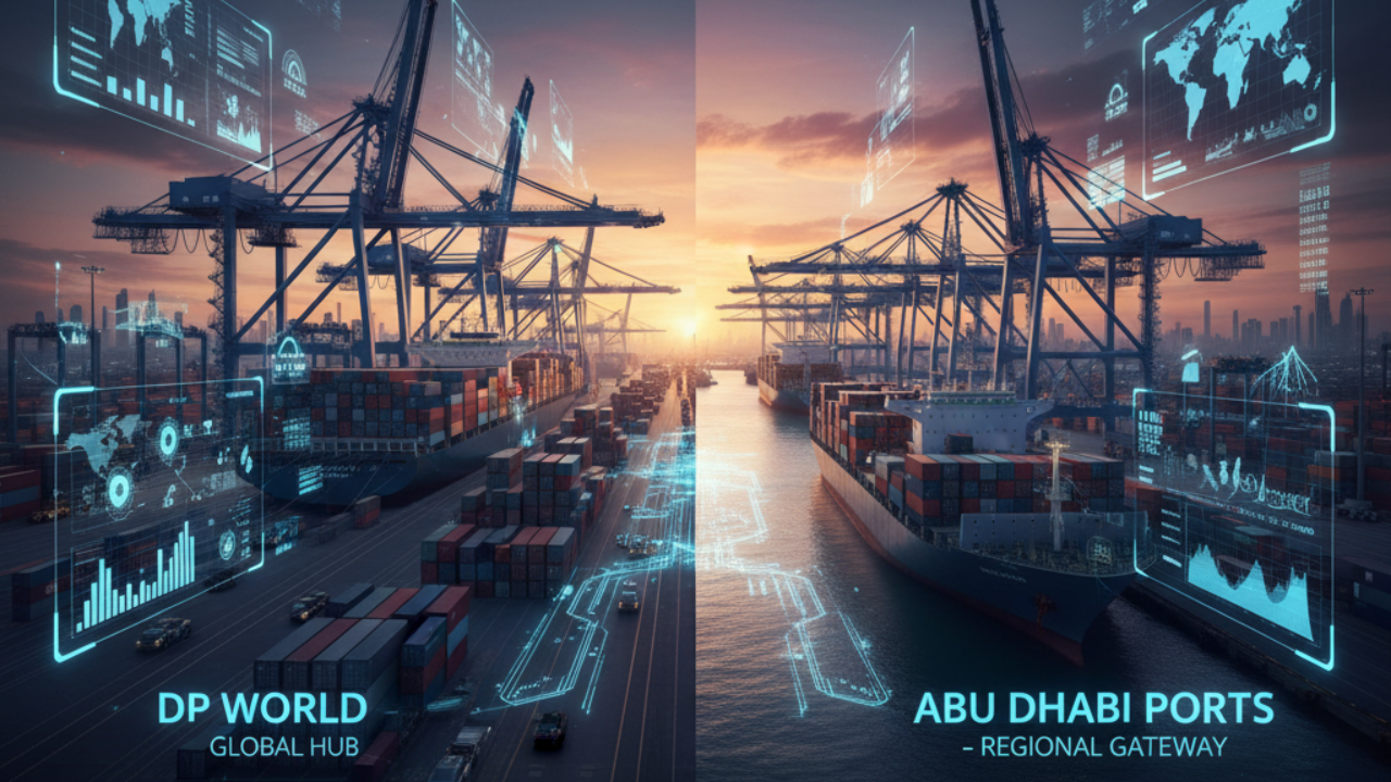 DP World vs Abu Dhabi Ports: Comparing Global Leadership and Regional Strategy in Maritime Trade DP World vs Abu Dhabi Ports: Comparing Global Leadership and Regional Strategy in Maritime Trade