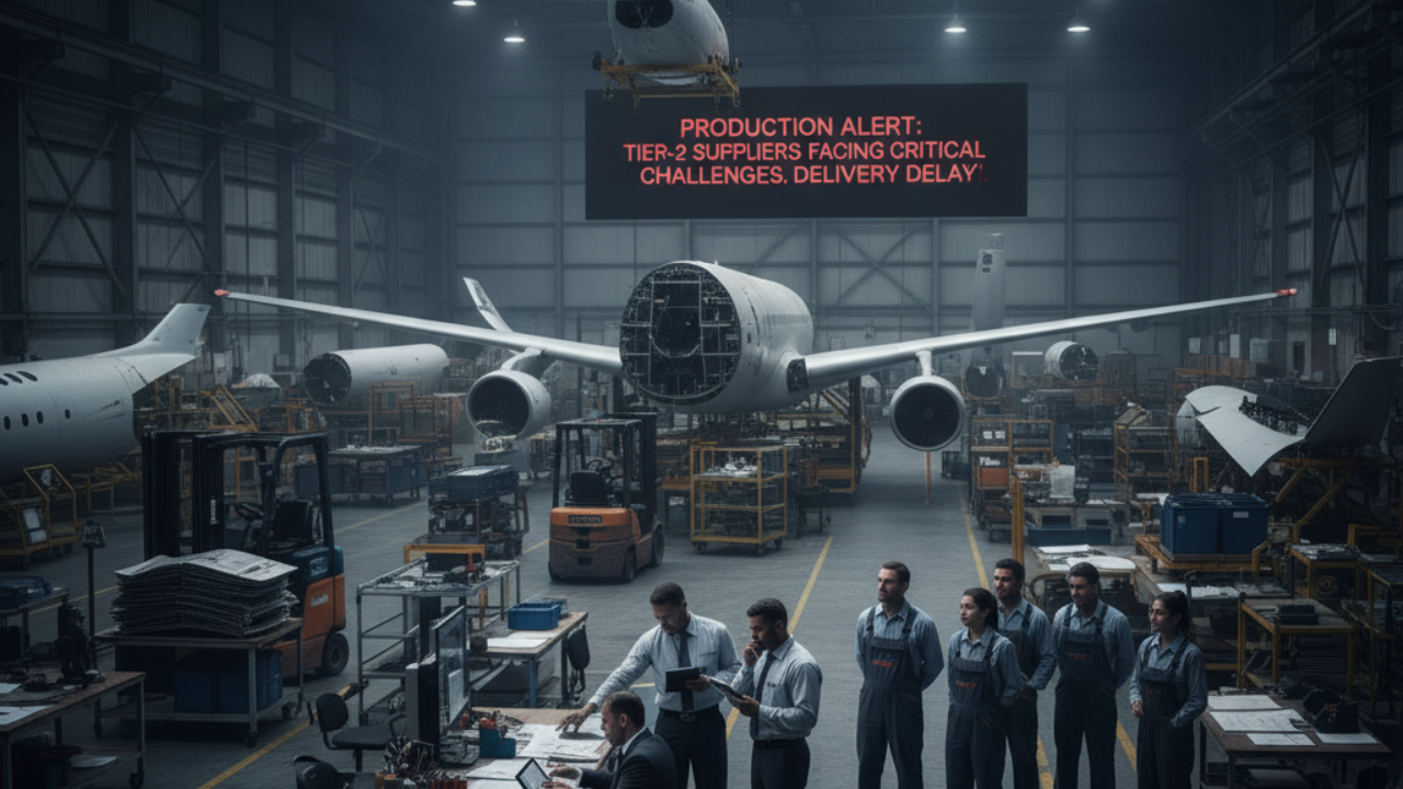 Airbus Tier‑2 Suppliers Face Production Challenges
