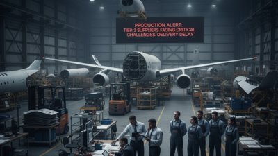 Airbus Tier‑2 Suppliers Face Production Challenges