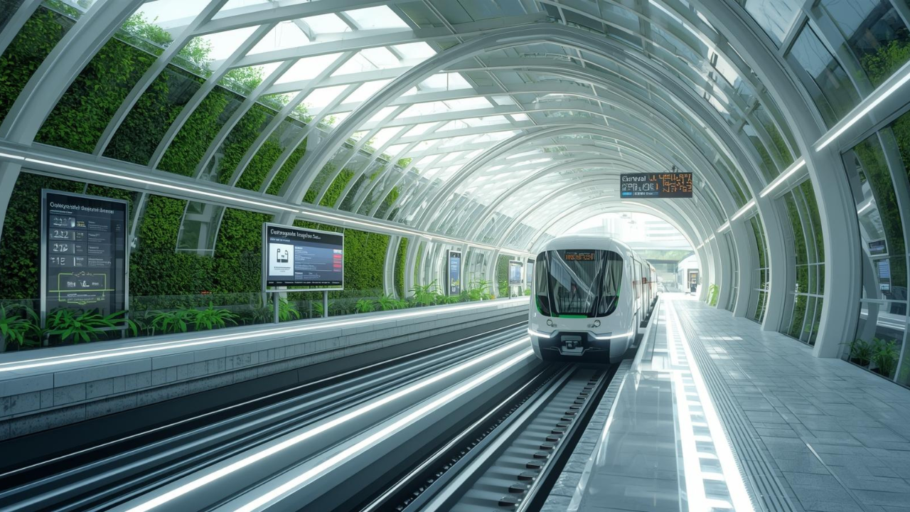 Smart Metro Stations 2025: Green Design Meets Digital Transit Revolution