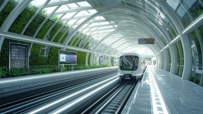 Smart Metro Stations 2025: Green Design Meets Digital Transit Revolution
