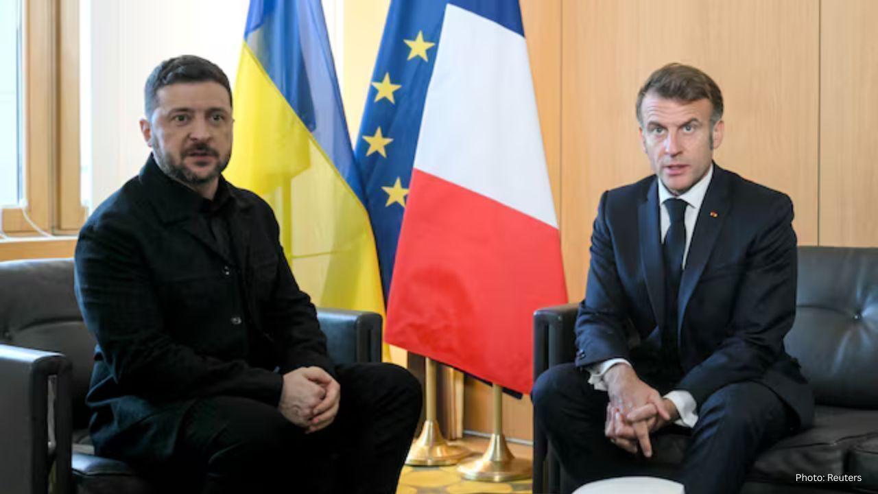 Zelenskiy Visits France to Finalise New Air Defence and Warplane Deals
