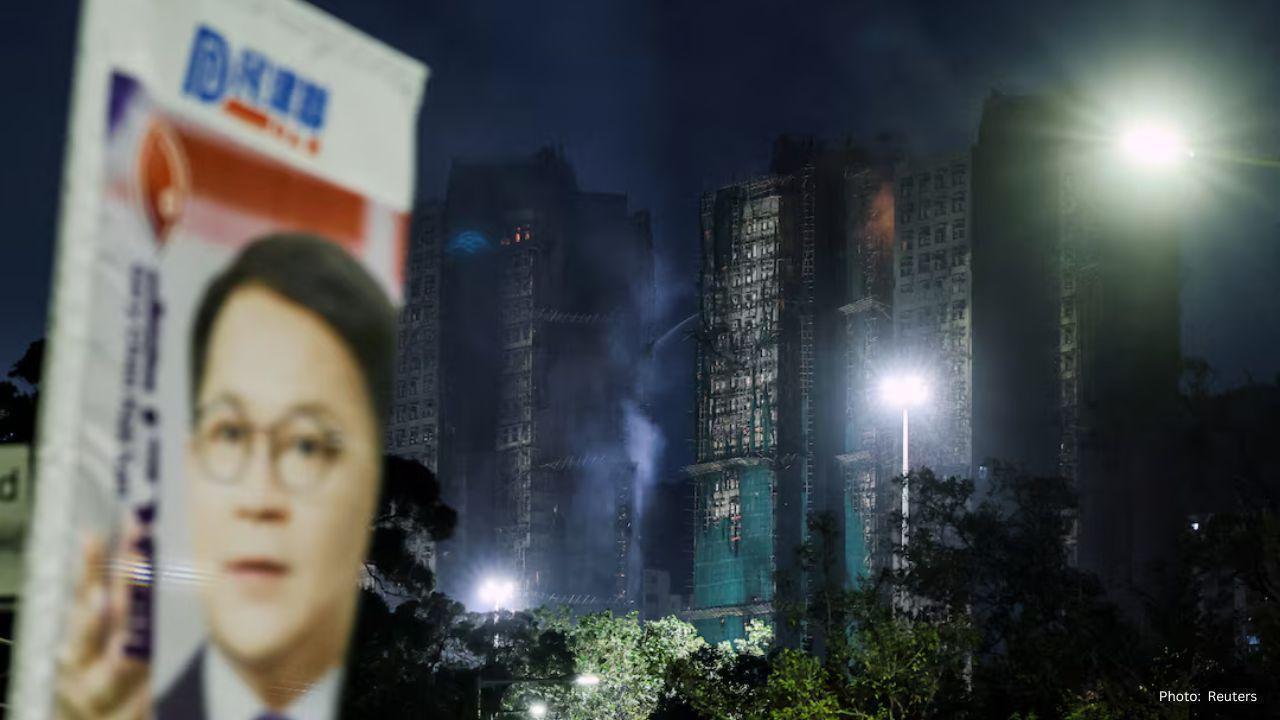 Hong Kong Faces Low Election Turnout as City Grieves After Deadly Fire