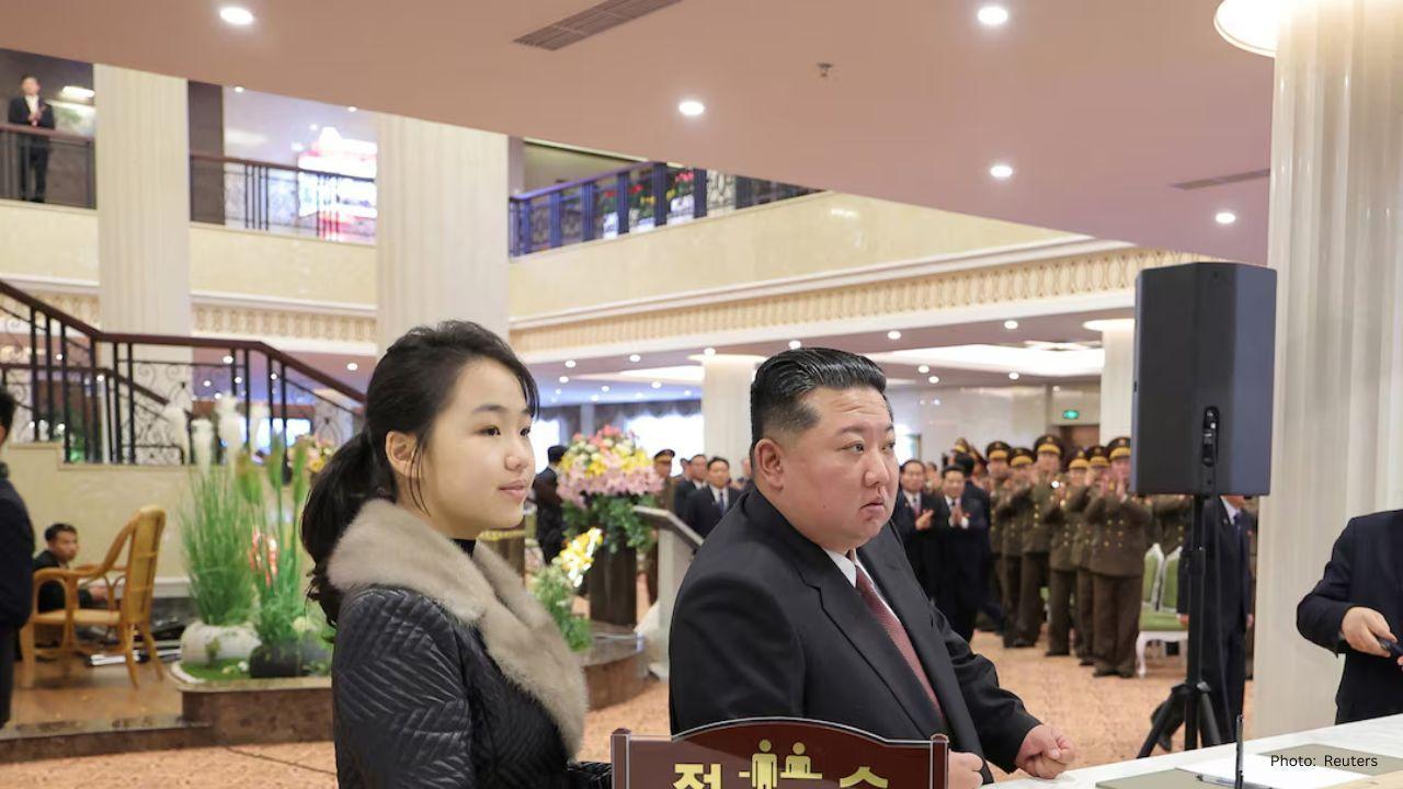 Kim Jong Un Showcases New Hotels With Daughter to Highlight North Korea’s Economic Progress