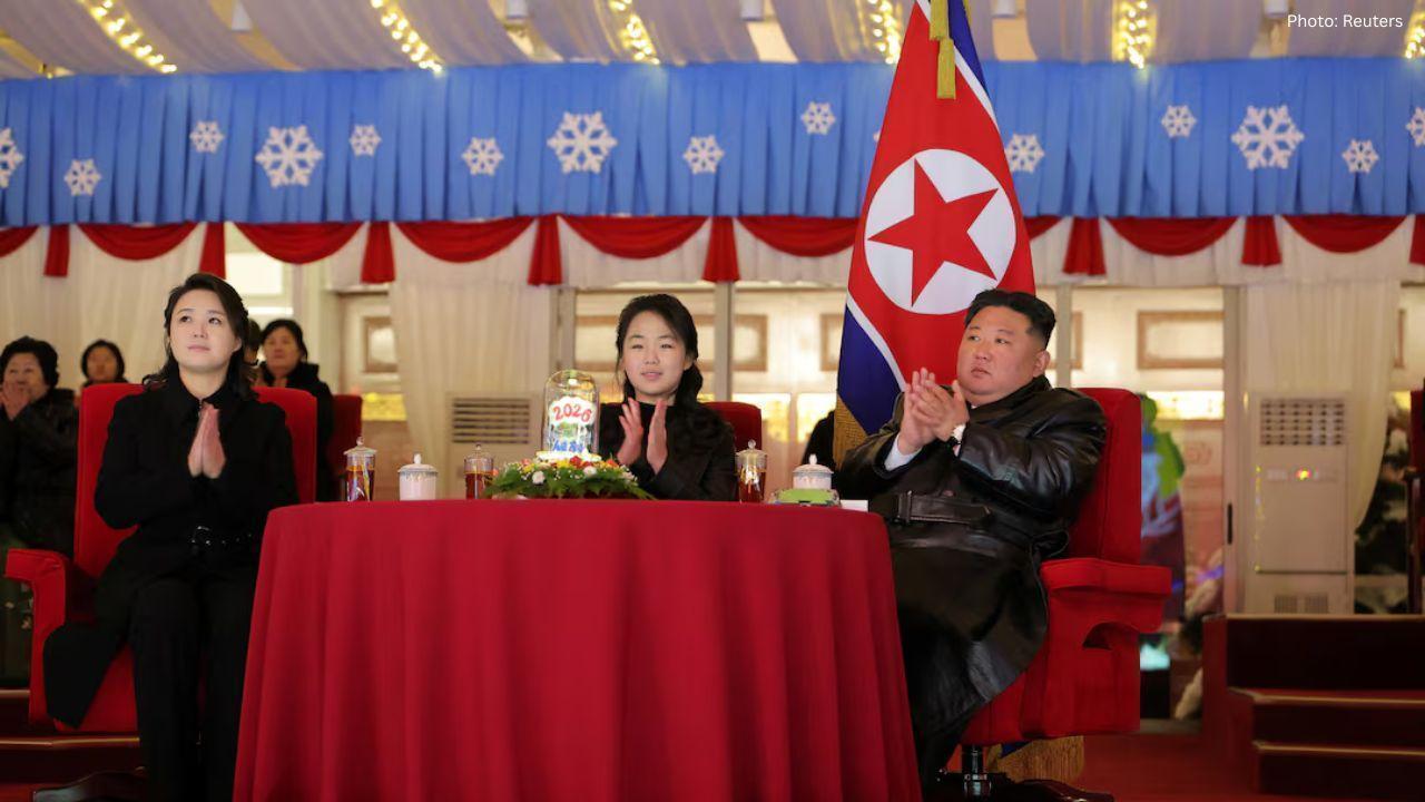 Kim Jong Un Welcomes 2026 with Daughter at New Year Celebrations in Pyongyang