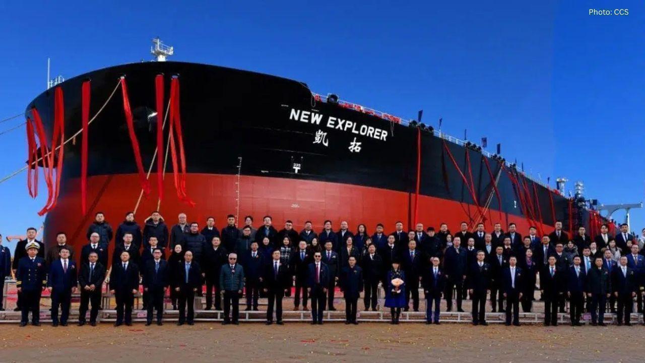 World’s First Methanol Dual-Fuel VLCC “New Explorer” Begins Service