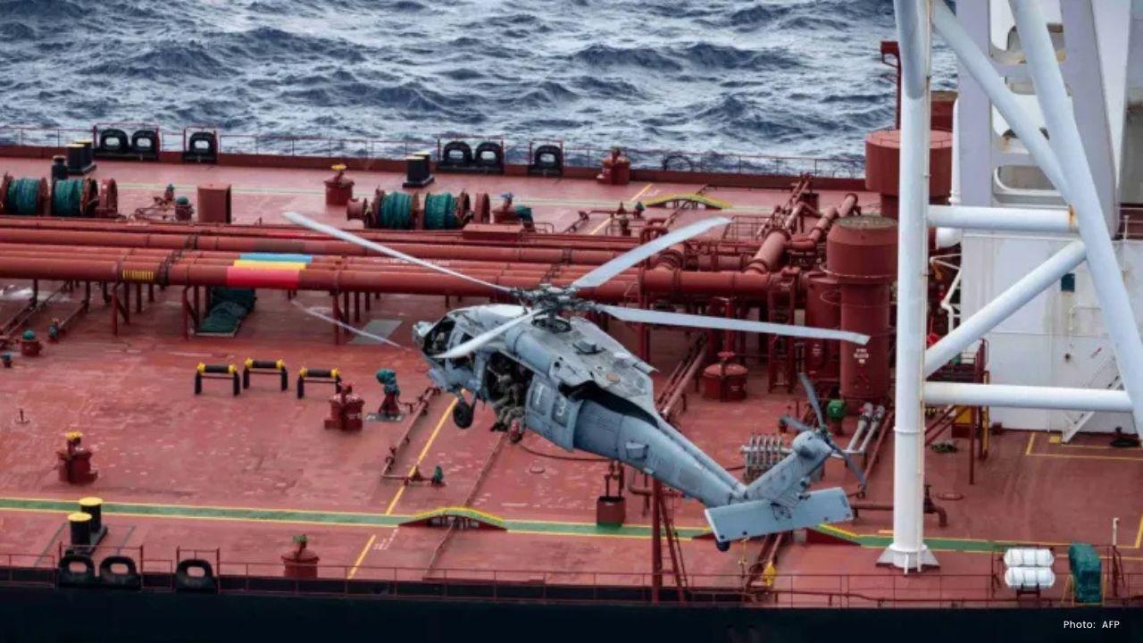 US Military Boards Venezuela-Linked Tanker in Indian Ocean After Long Pursuit